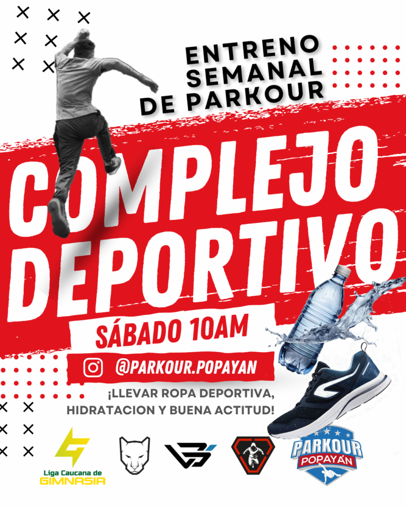 parkour semanal complejo deportivo